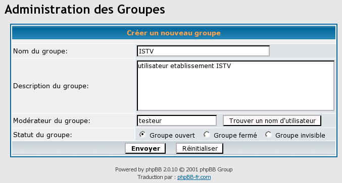 cree groupe